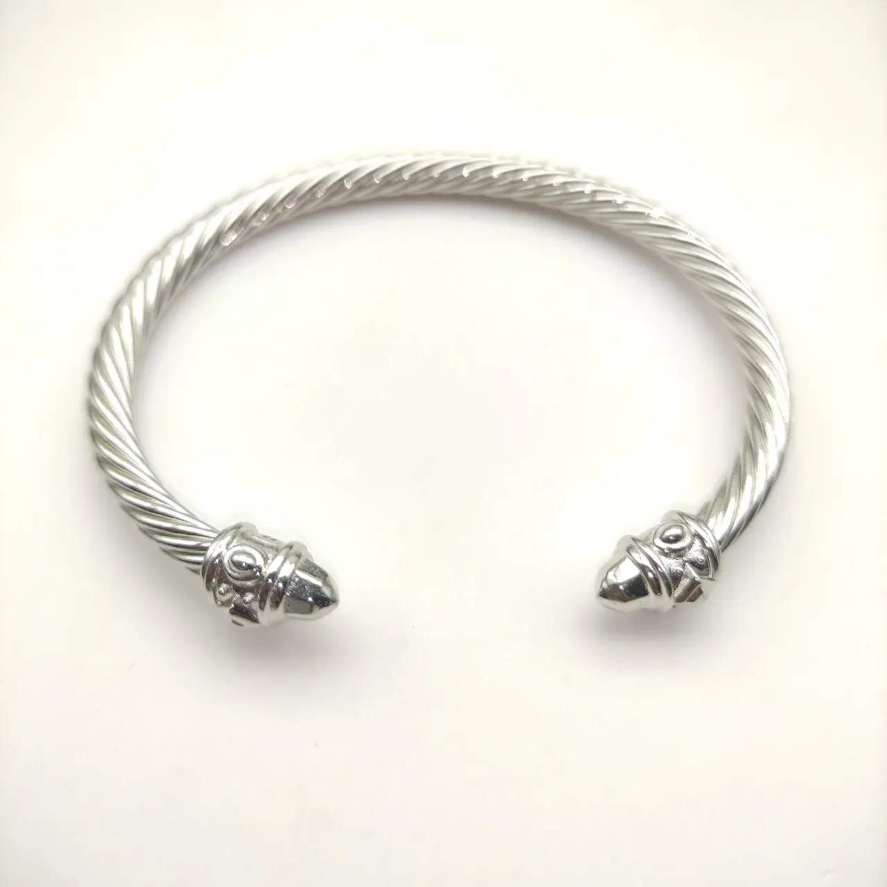 David Yurman Cable Classics Twisted Silver Bracelet 2