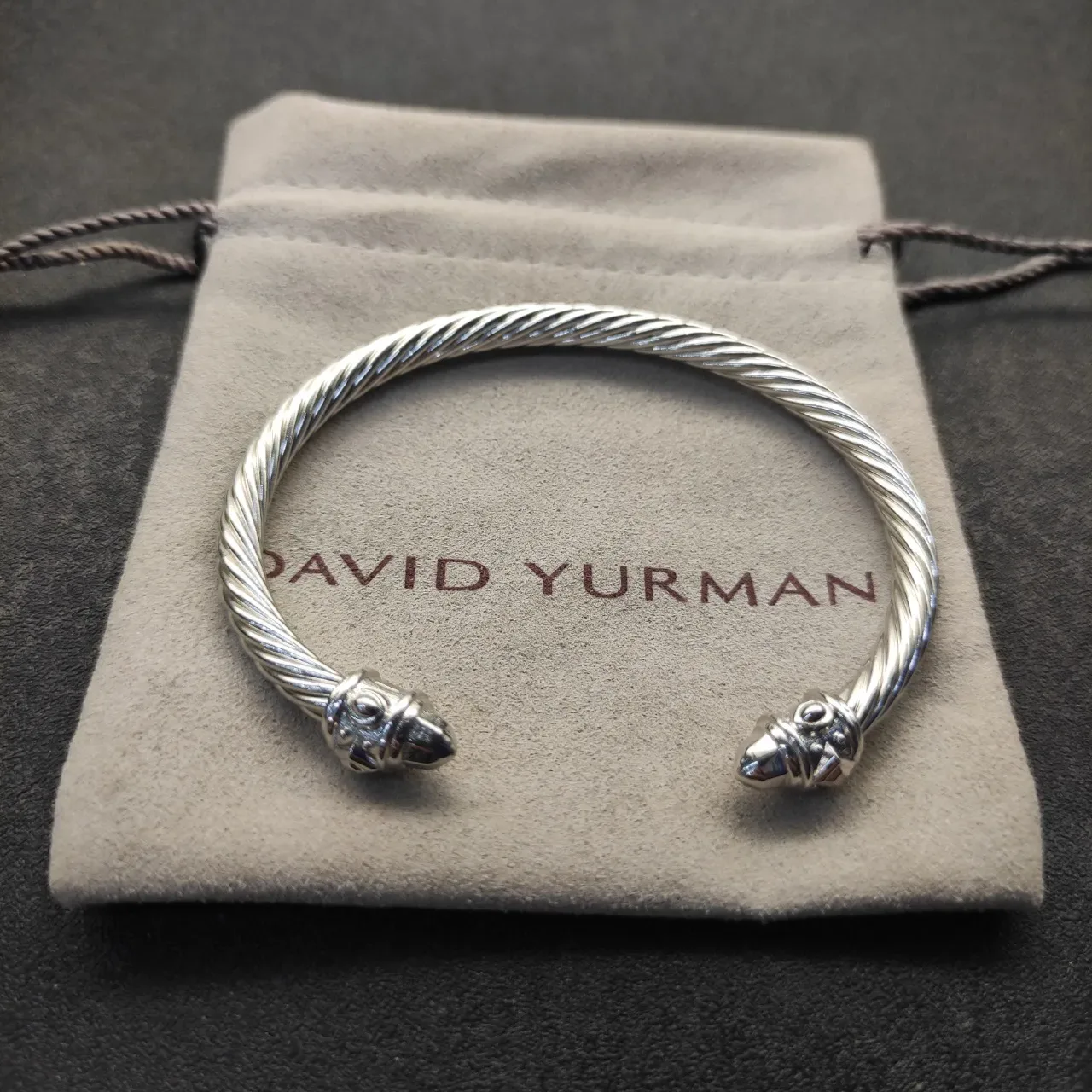 David Yurman Cable Classics Twisted Silver Bracelet 4