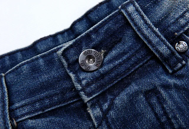 Distressed Mid-Rise Button-Fly Cuffed Denim Shorts 6