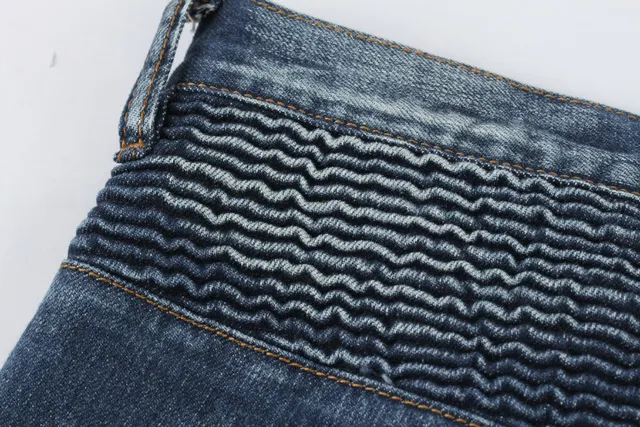 Distressed Reinforced Knee Zipper Pocket Raw Hem Jeans 6