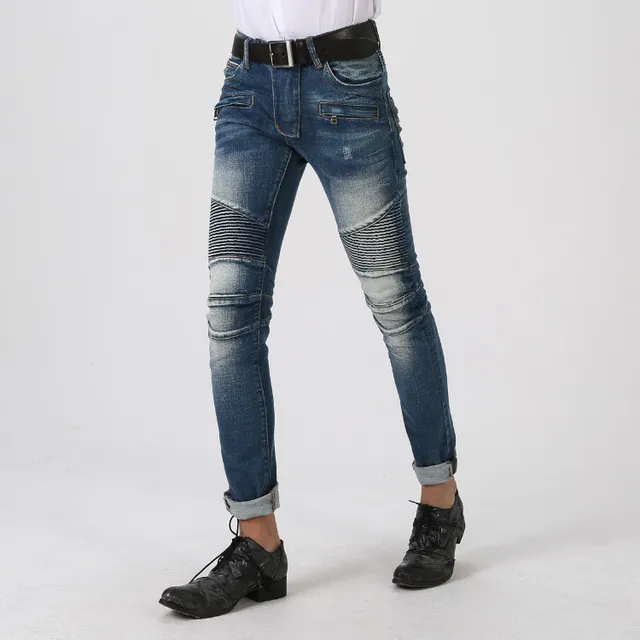 Distressed Reinforced Knee Zipper Pocket Raw Hem Jeans 16