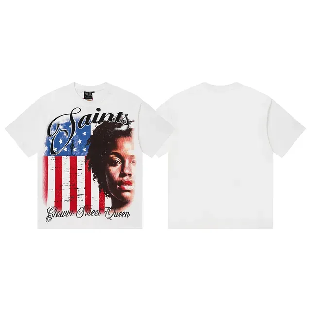 Graphic Print Crew Neck Oversized T-Shirt 3
