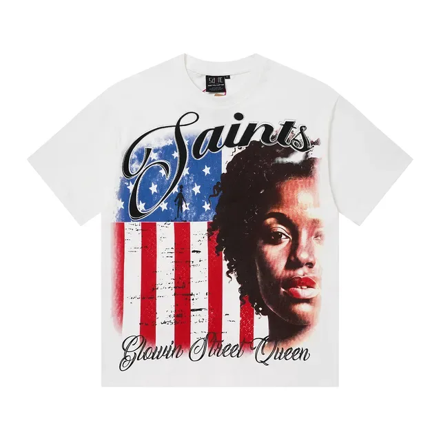 Graphic Print Crew Neck Oversized T-Shirt 4