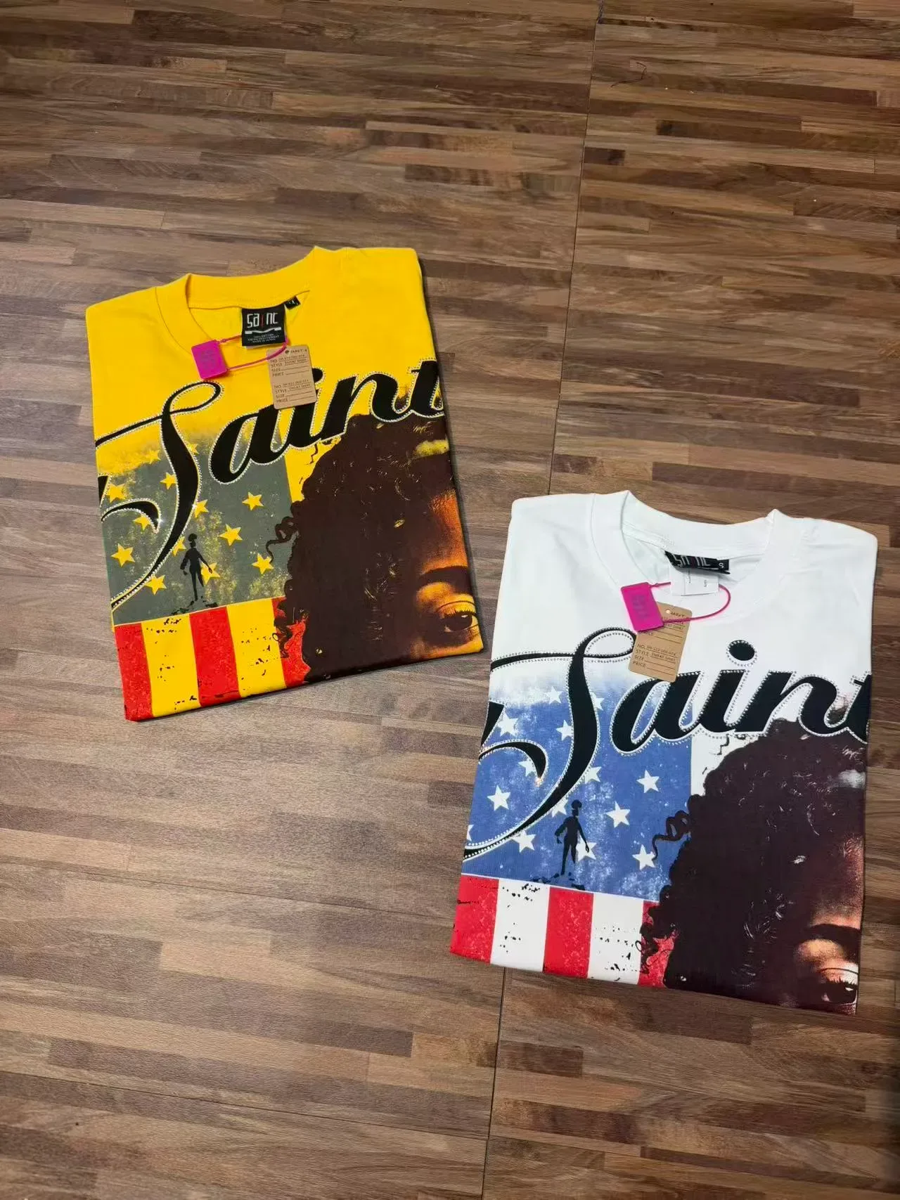 Graphic Print Crew Neck Oversized T-Shirt 11