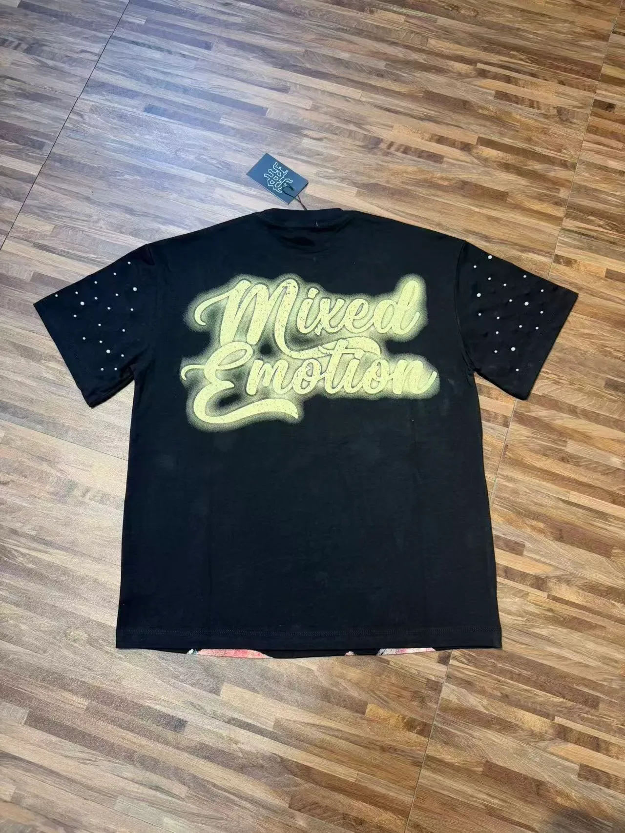 Graphic-Print Embellished Angel Motif T-Shirt 7