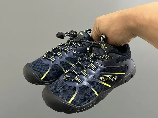 KEEN Chandler Gray-Blue Kids Lifestyle Sneakers 11