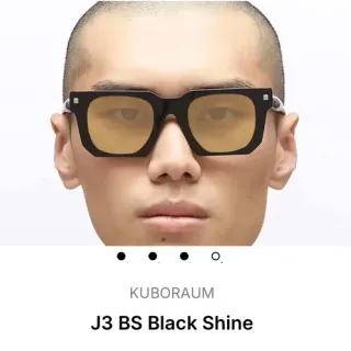KUBORAUM J3 BS Black Shine Sunglasses