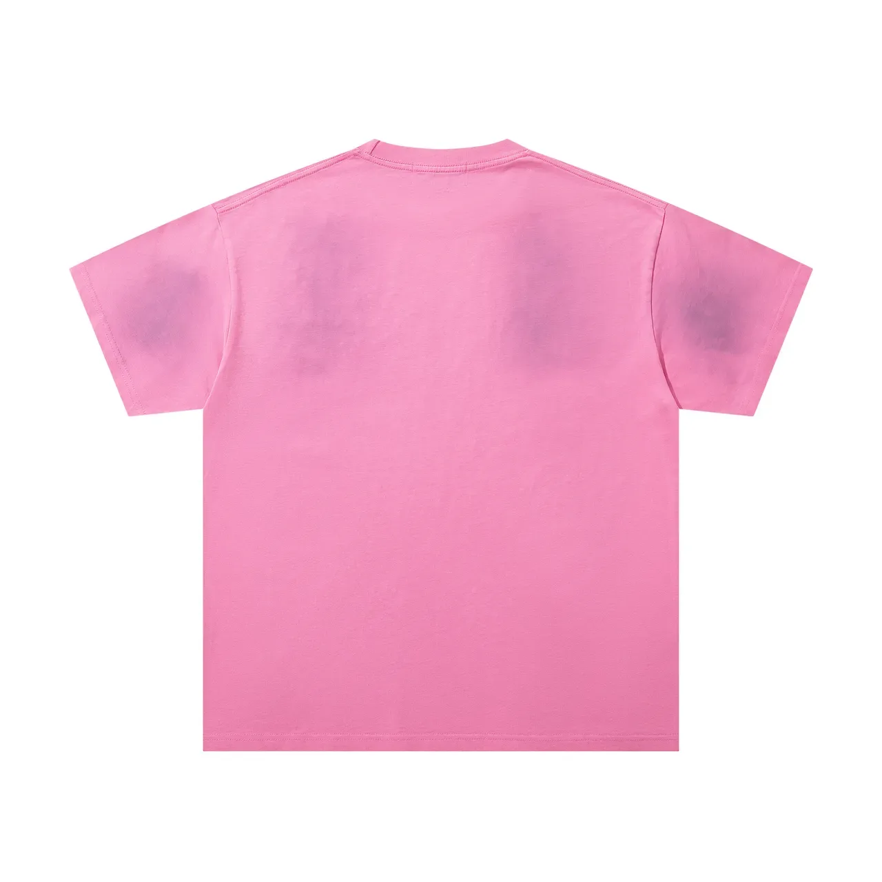 MAJESTIK Graphic-Print Oversized Pink T-Shirt 3