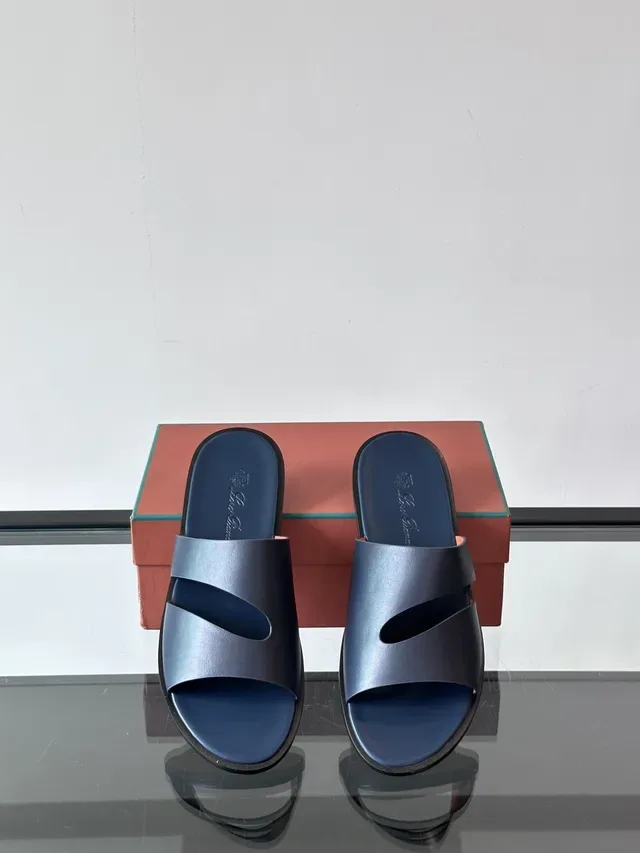 Minimalist Two-Strap Slide Sandals 4