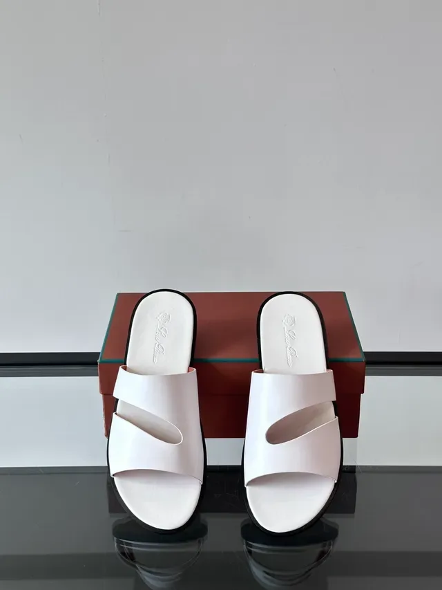 Minimalist Two-Strap Slide Sandals 5