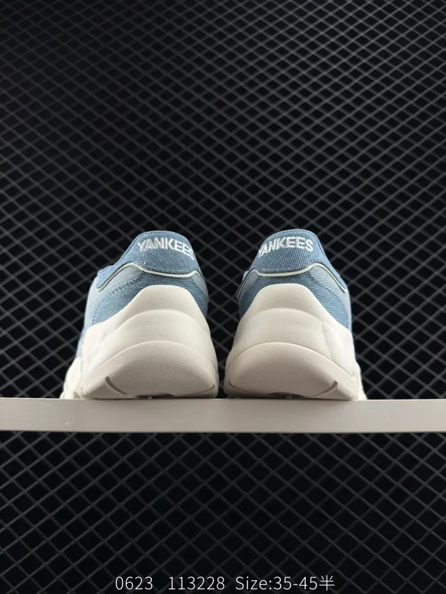 MLB Bigball Chunky Denim Light Blue Chunky Sneakers 4