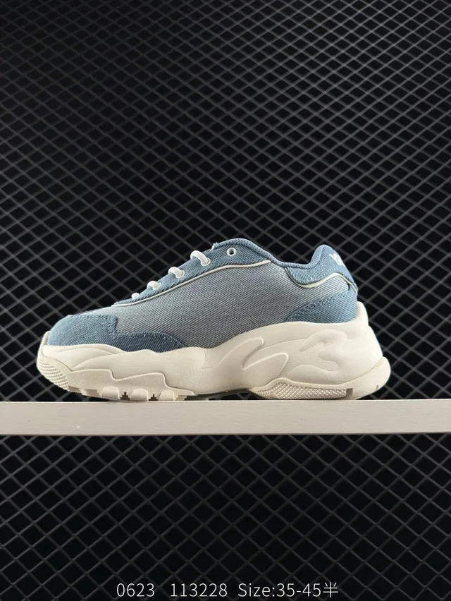 MLB Bigball Chunky Denim Light Blue Chunky Sneakers 6