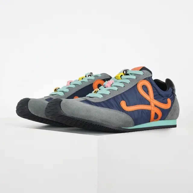 Multicolor Embroidered Logo Lifestyle Sneakers 1