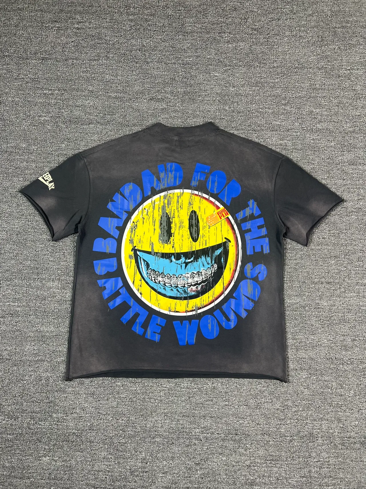 Rough Play Skull Baseball Graphic T-Shirt 3