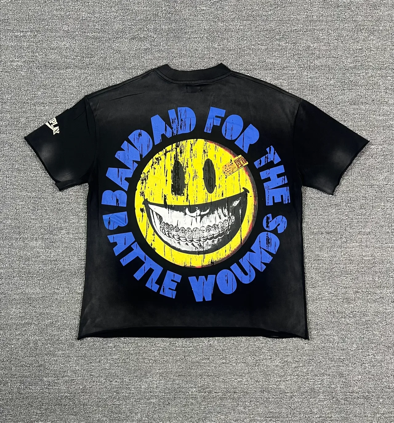 Rough Play Skull Baseball Graphic T-Shirt 7