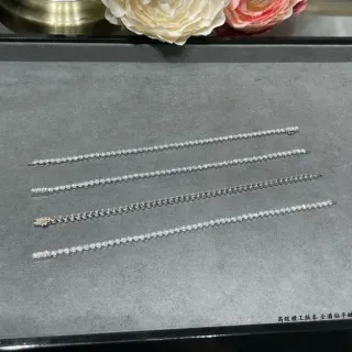 سوارات خطية فضية كاملة التزيين