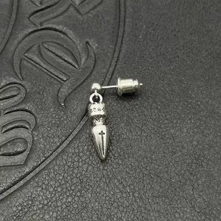 Silver-Toned Spike Dangling Stud Earrings 7