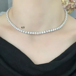 عقدة شوكر حجر كريم بإطار قناة صف واحد