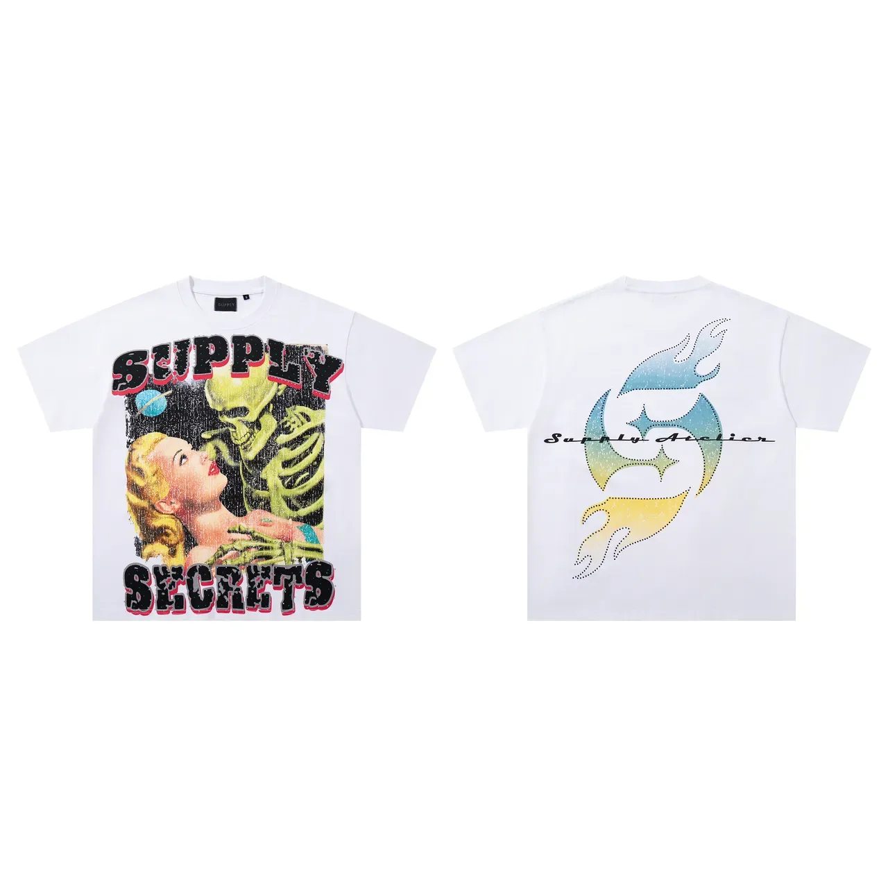 Supply Graphic-Print Oversized T-Shirt 2