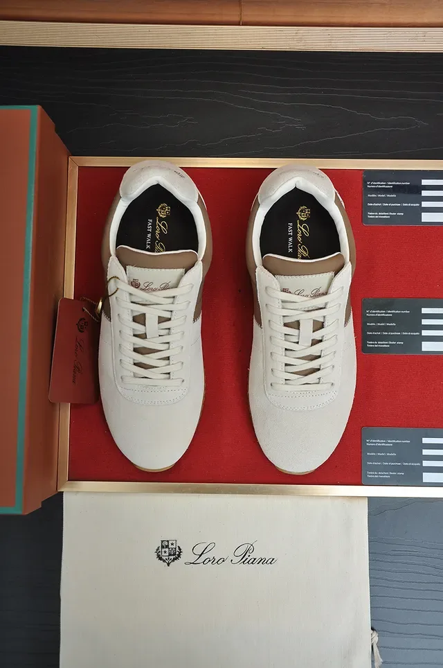 Two-Tone Suede Panelled Lifestyle Sneaker 5