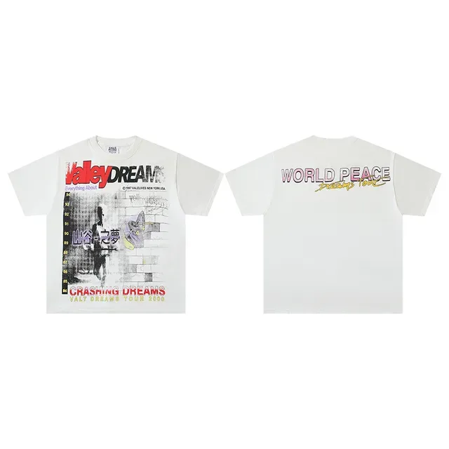 Vale Valley Dreams Crashing Dreams Tour 2000 Graphic T-Shirt 2