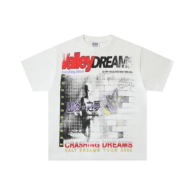 Vale Valley Dreams Crashing Dreams Tour 2000 Graphic T-Shirt 3