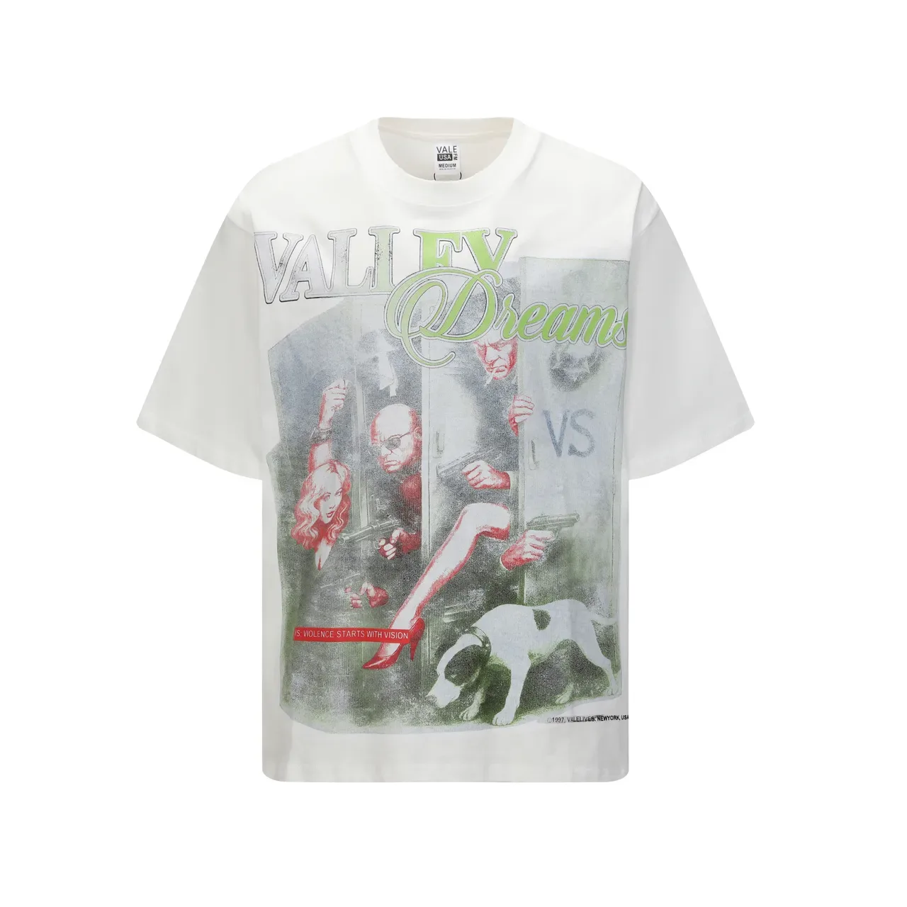 Vale Valley Dreams Graphic Oversized T-Shirt 3