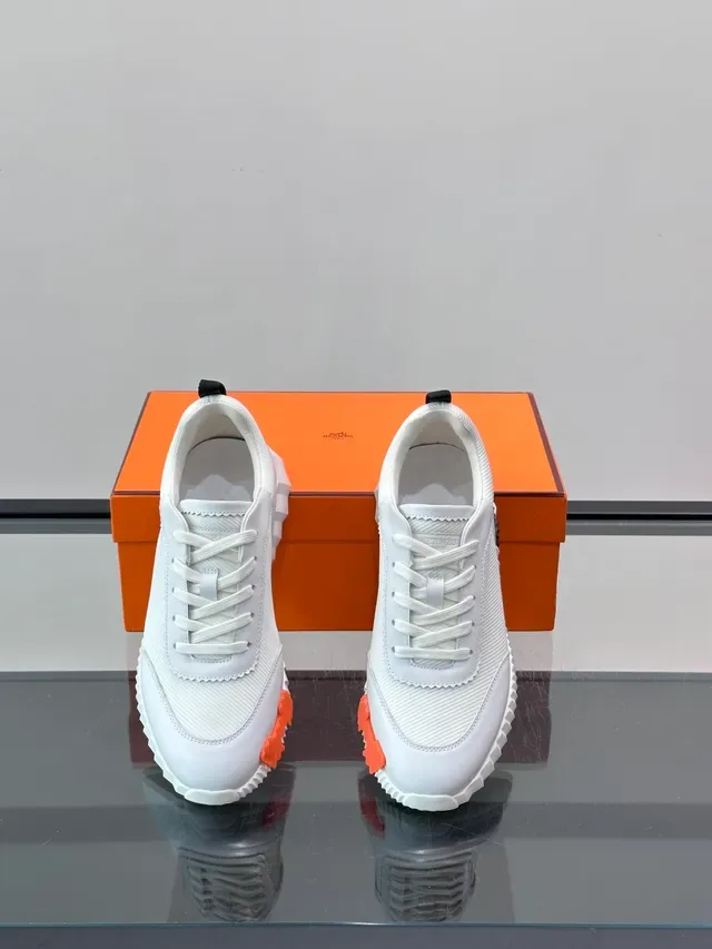 White Black Textile Upper Sculpted Ridged Midsole Sneakers 4