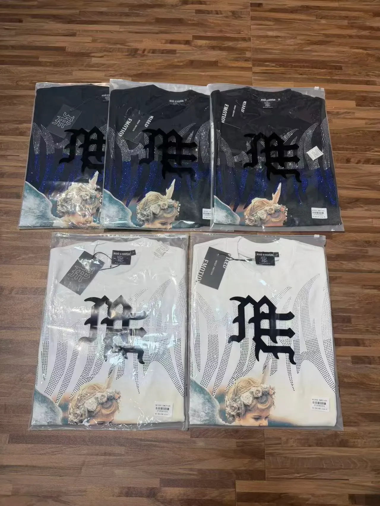 White Multicolor Oversized Fit Full-Front Photographic Print T-Shirt 2