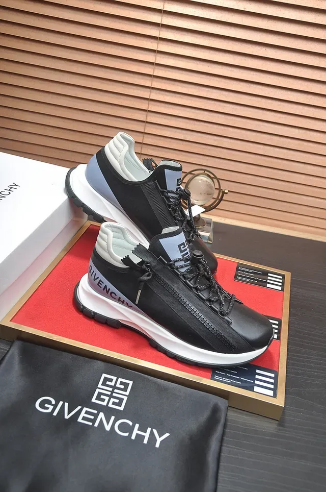 Givenchy City Sport حذاء أسلوب حياة أسود وأبيض 6