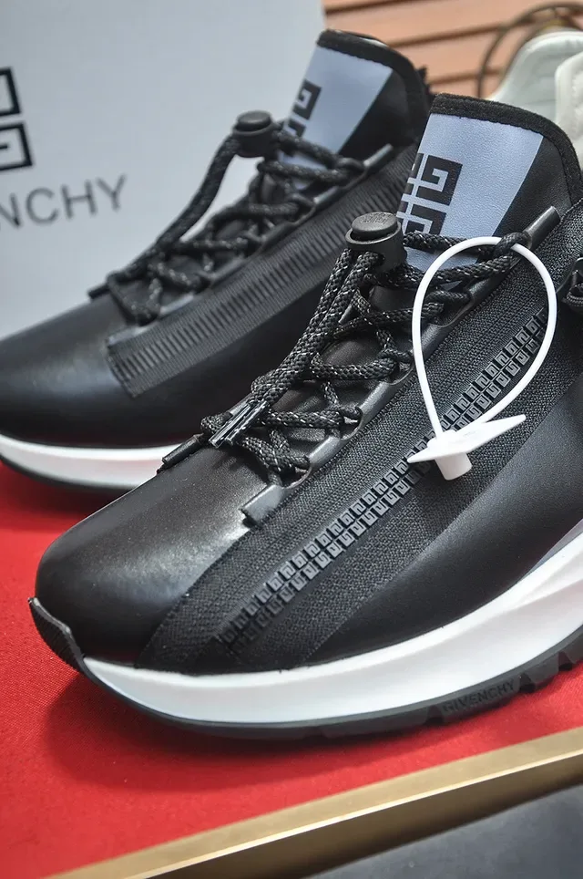 Givenchy City Sport حذاء أسلوب حياة أسود وأبيض 8
