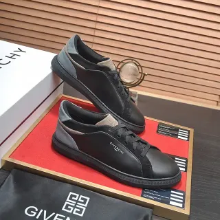 Givenchy City Sport Black Gray Suede Panel Lifestyle Sneakers