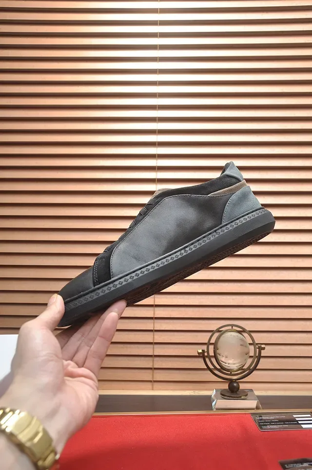Givenchy City Sport Black Gray Suede Panel Lifestyle Sneakers 6