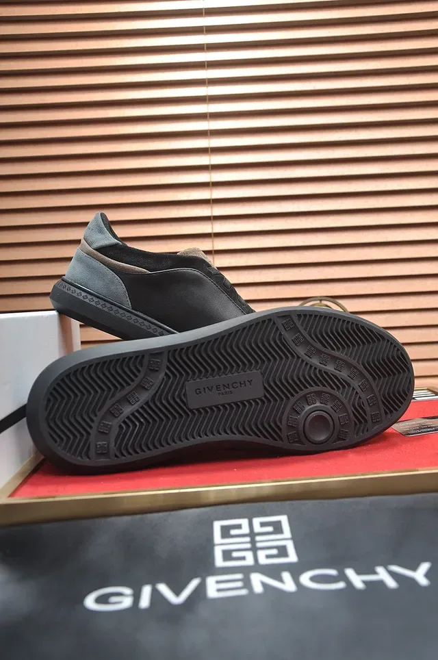 Givenchy City Sport Black Gray Suede Panel Lifestyle Sneakers 7