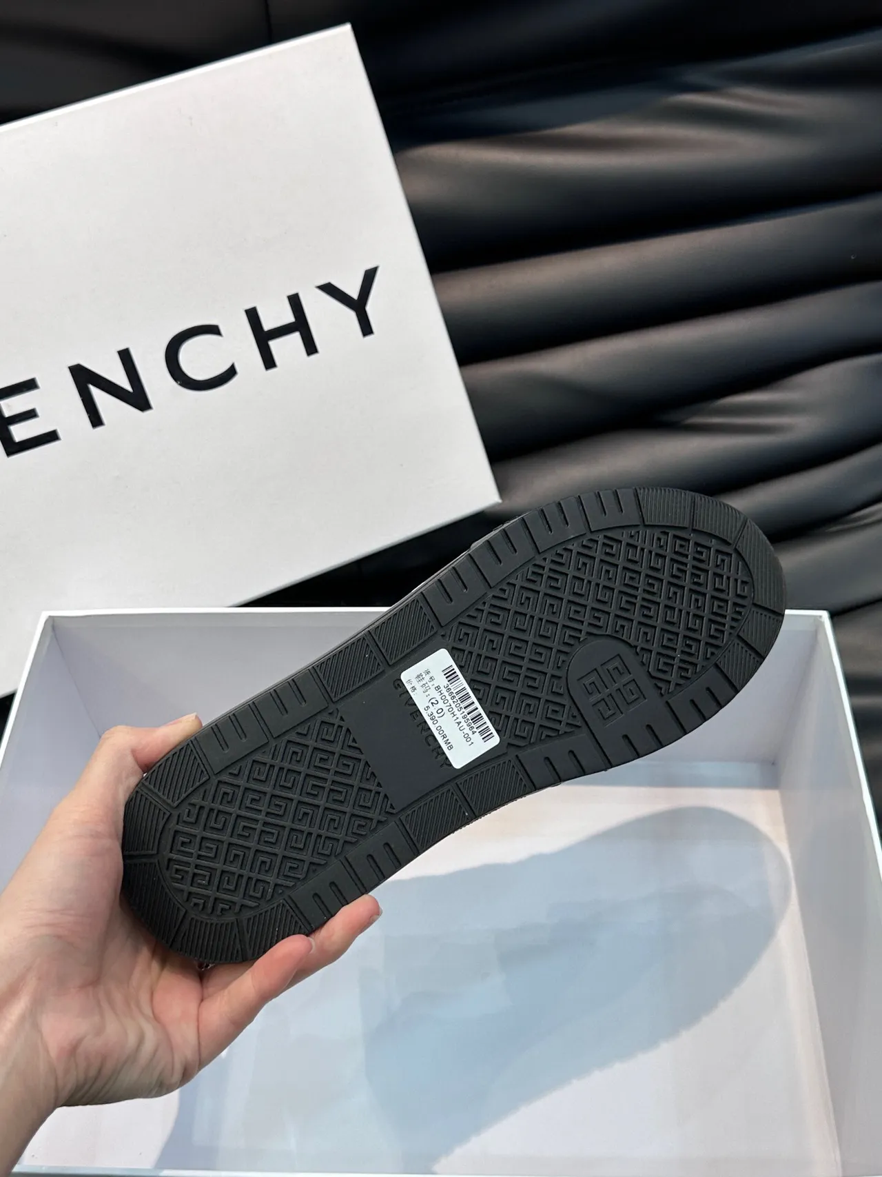 Givenchy City Sport Black Leather Lifestyle Sneakers 9