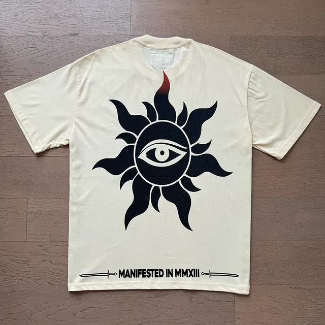 Godspeed Graphic Print Double-Sided Oversized T-Shirt 7