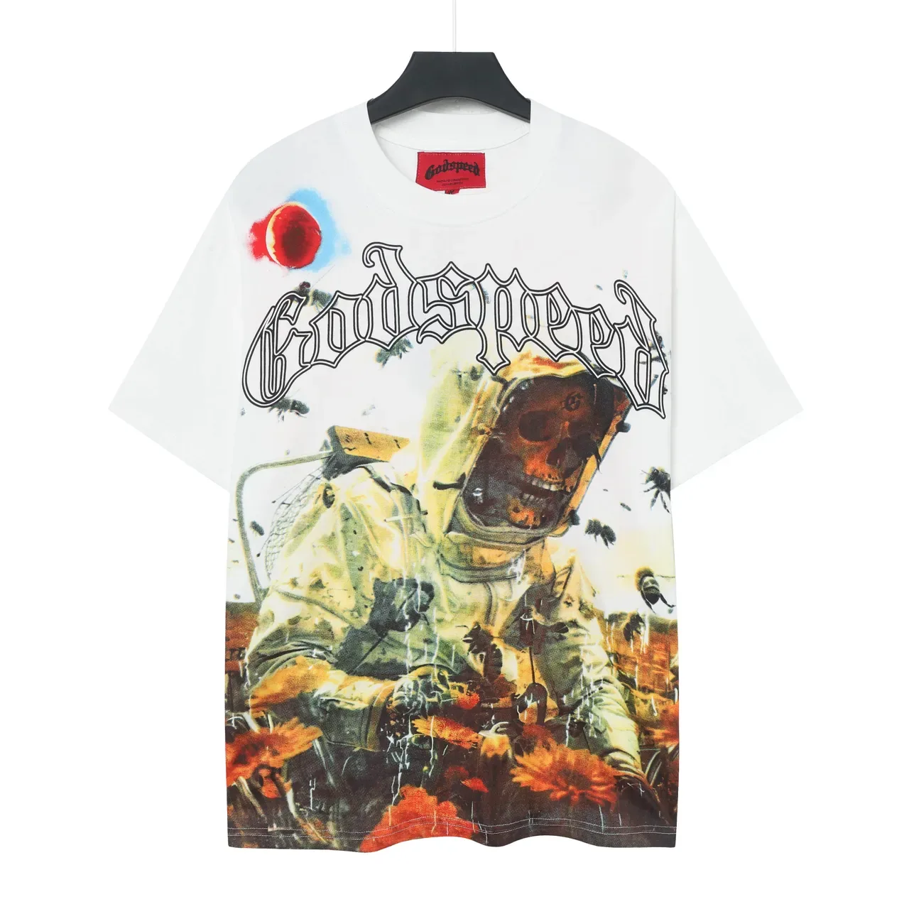 Godspeed Graphic Print Oversized T-Shirt 2