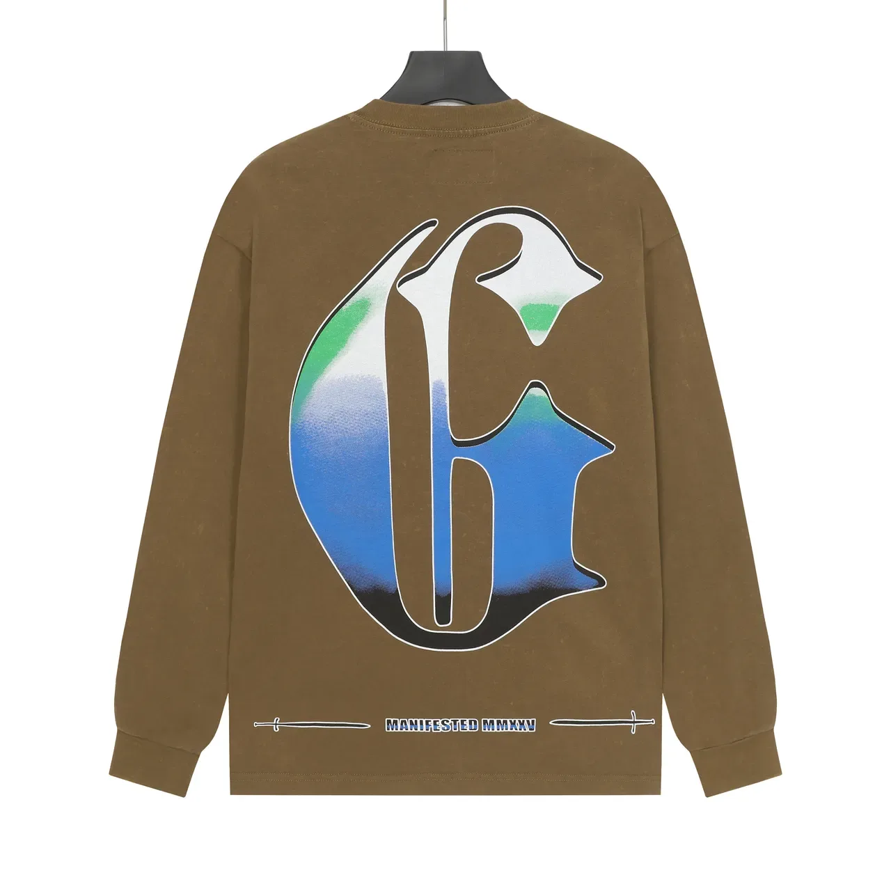 Godspeed Grim Reaper Cityscape Graphic Long-Sleeve T-Shirt 5