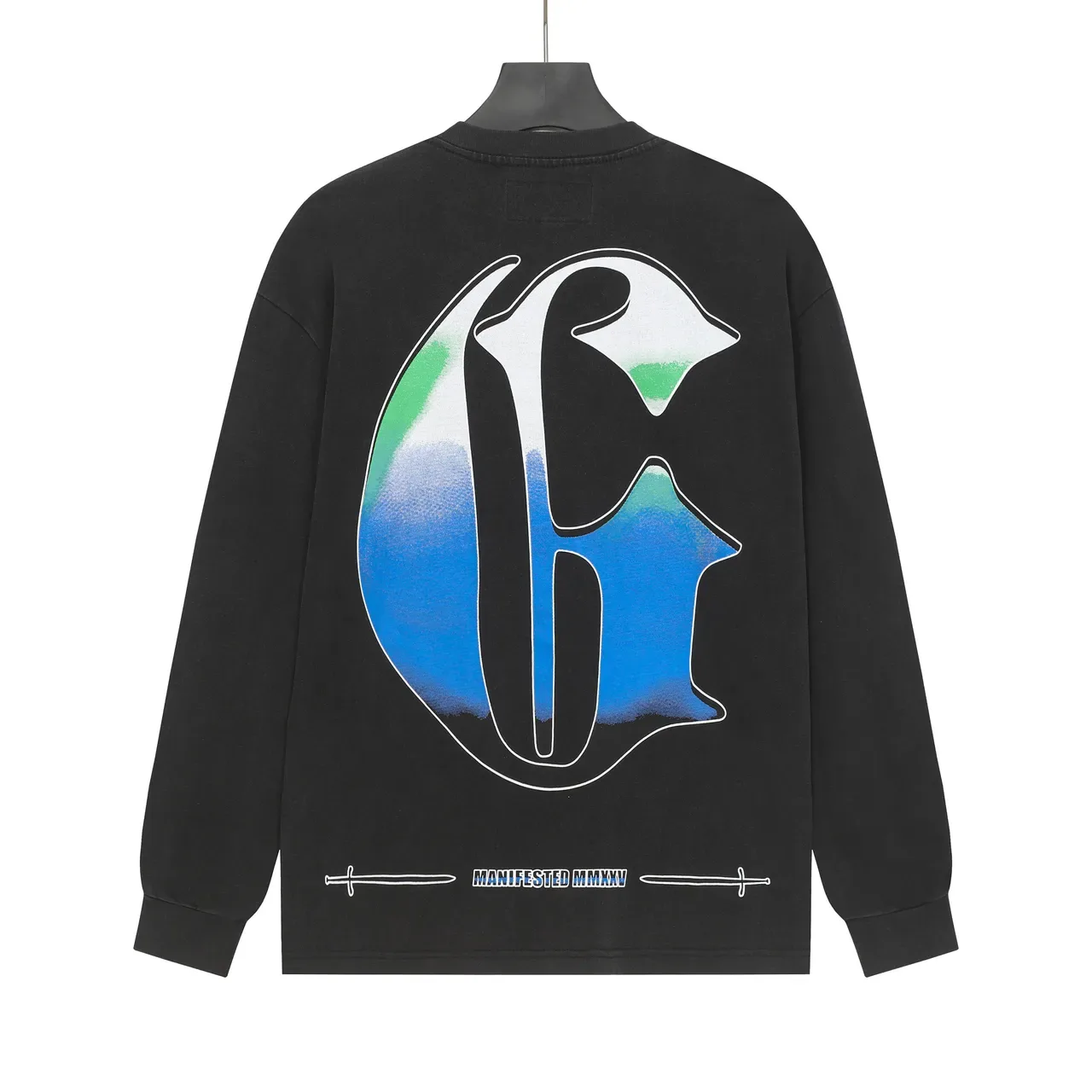 Godspeed Grim Reaper Cityscape Graphic Long-Sleeve T-Shirt 8