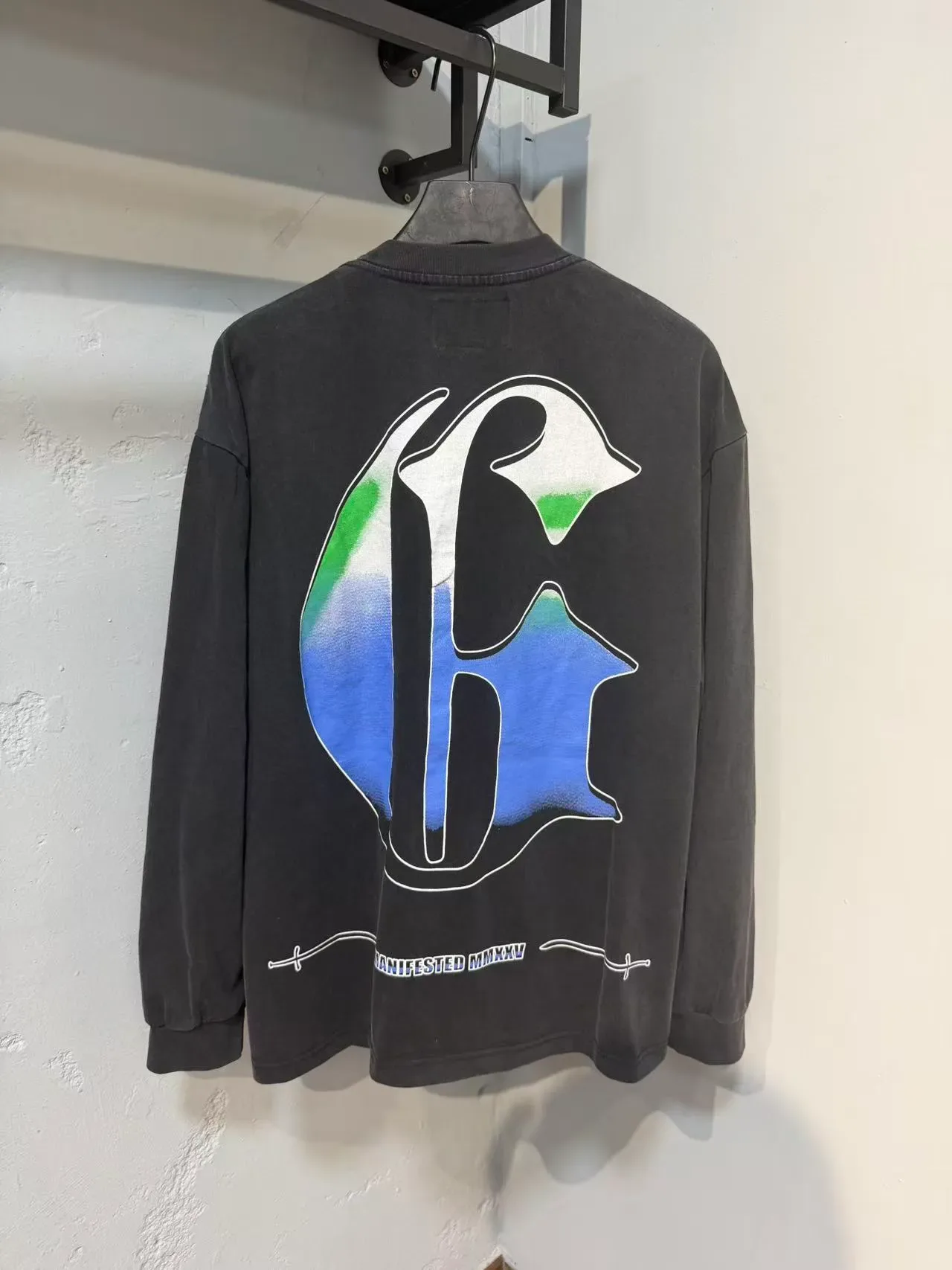 Godspeed Grim Reaper Cityscape Graphic Long-Sleeve T-Shirt 14