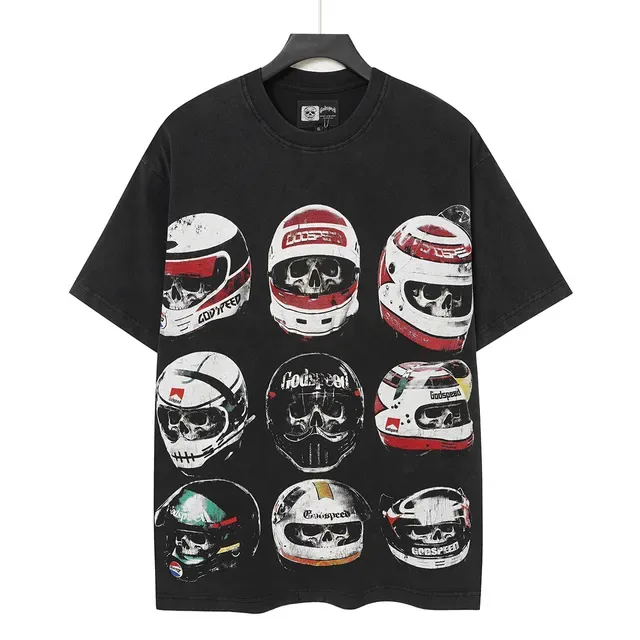 Godspeed Racing Team Graphic Print Black T-Shirt 3