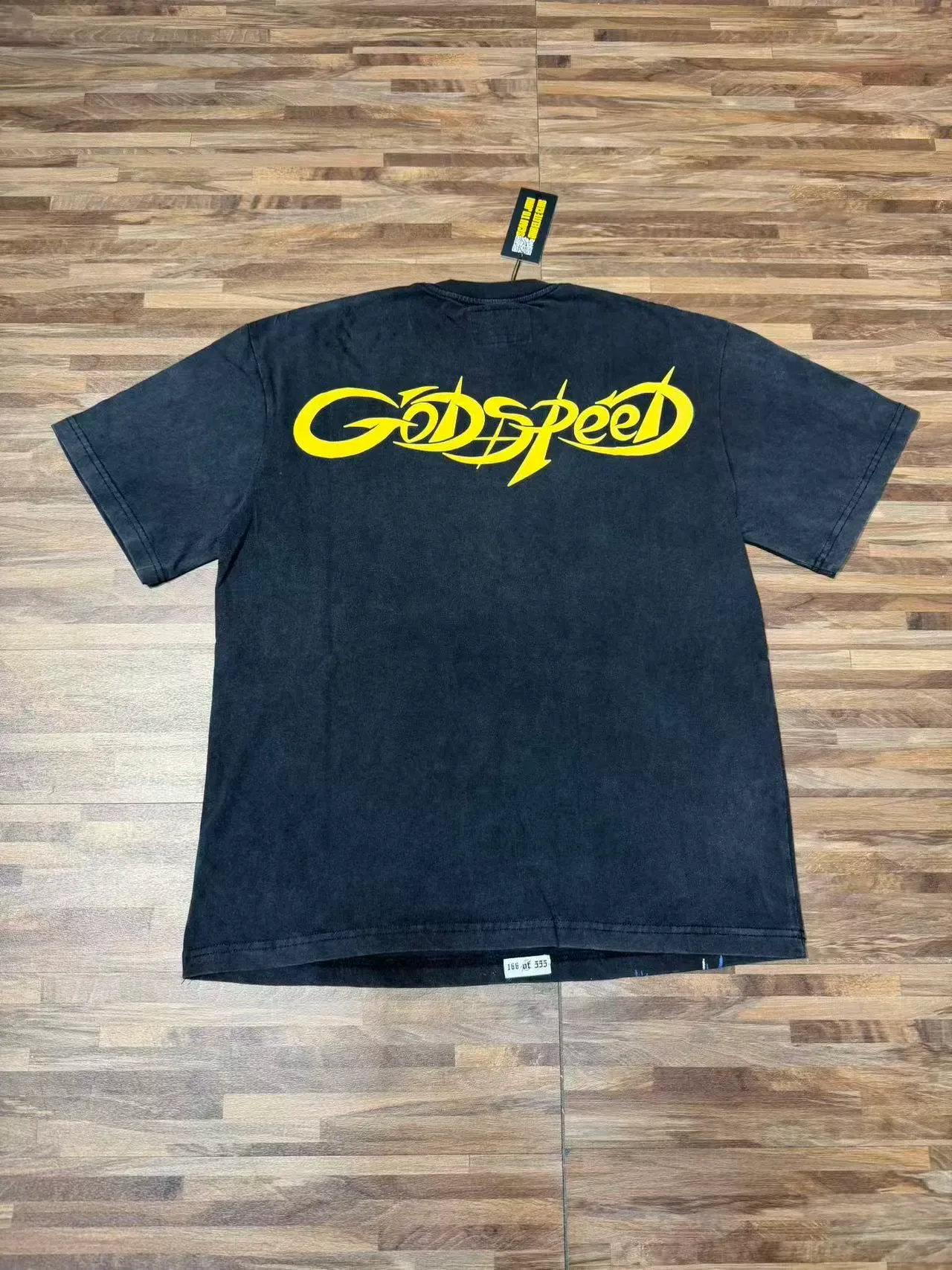 Godspeed Skull and Flames Graphic Black T-Shirt 6