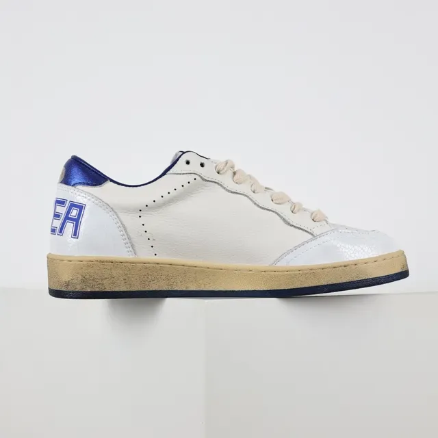 Golden Goose Super-Star Blancos y Azules Metálicos Zapatillas Lifestyle 7