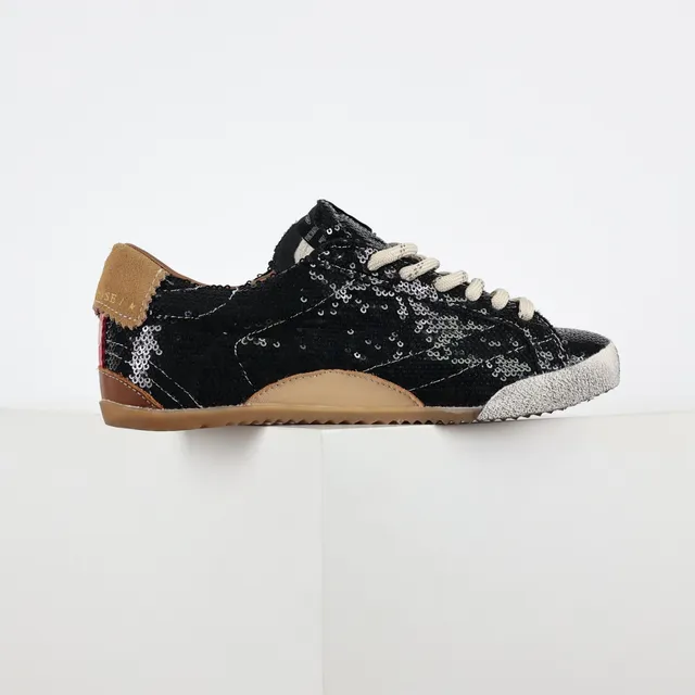 Golden Goose Superstar أحذية أسود ترتر نجم أحمر أسلوب حياة 7