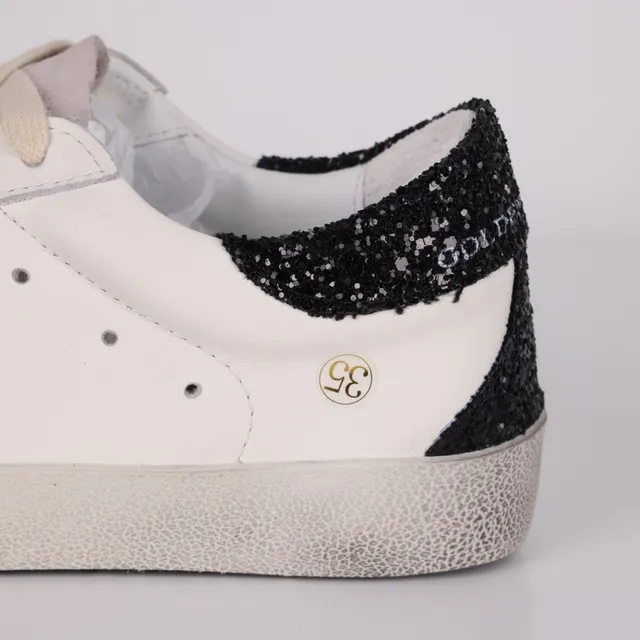 Golden Goose Superstar Off-White Glitter Star sneakers lifestyle 4