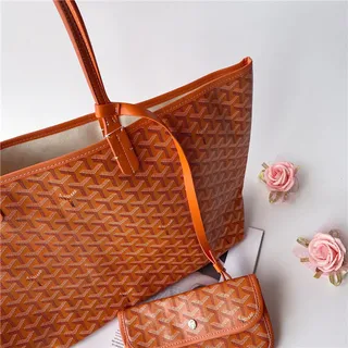 Goyard Saint-Louis Tote Royal Blue Coated Canvas Tote Bag 3