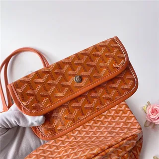 Goyard Saint-Louis Tote Royal Blue Coated Canvas Tote Bag 4