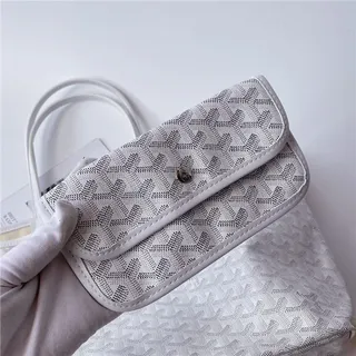 Goyard Saint-Louis Tote Royal Blue Coated Canvas Tote Bag 22