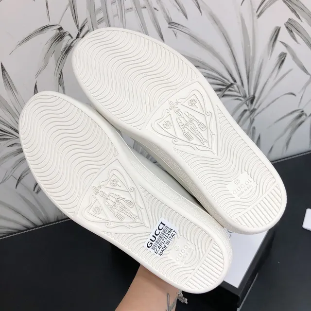 Gucci Ace Disney Mickey Mouse White Orange Lifestyle Sneakers 5