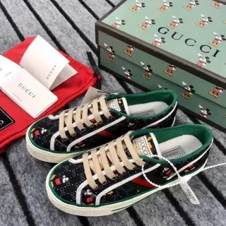 Gucci Ace Mickey Mouse Print Lifestyle Sneakers